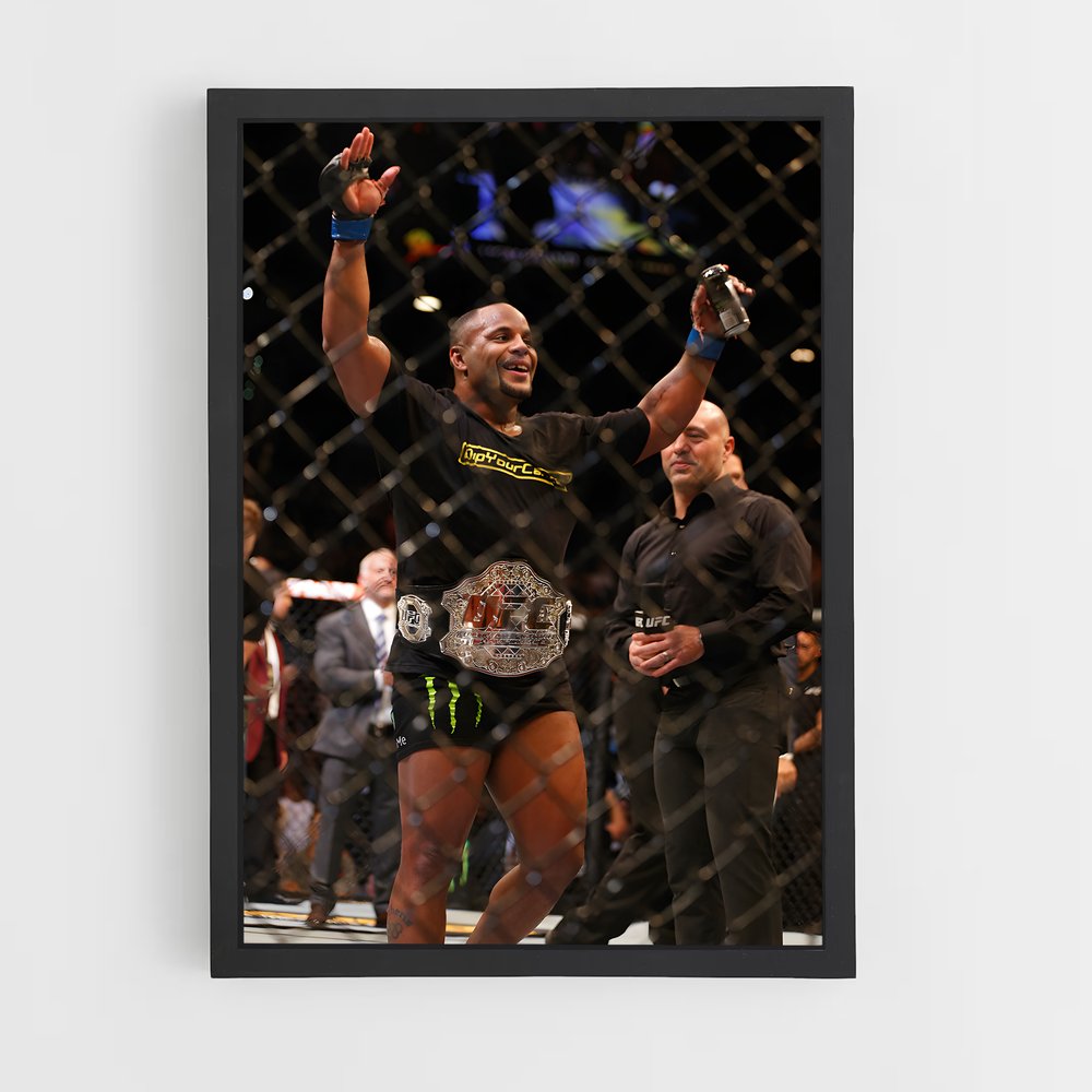Poster Daniel cormier – affiche MMA (vue 2)